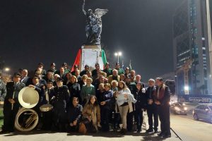 La “Pompa Italia” participó en acto por el 78° aniversario de la República Italiana