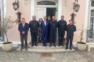 La “Pompe France” se reunió con nuevo Embajador de Francia en Chile