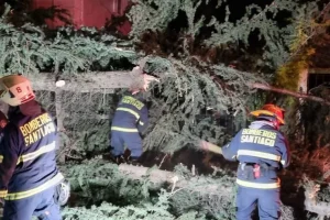 Bomberos de Santiago atendió más de 100 emergencias por sistema frontal