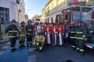 La 9ª Compañía y Departamento de Investigación de Incendios por la vinculación social