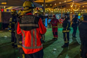 El CBS atendió emergencia con múltiples víctimas en evento de Lo Barnechea