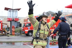 Equipo del CBS logró excelentes resultados en Desafío Bomberos de Concepción