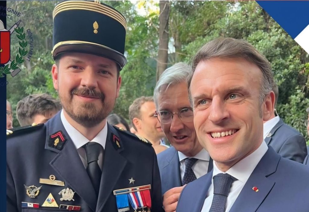 “Pompe France” estuvo presente en la recepción al Presidente de Francia, Emmanuel Macron