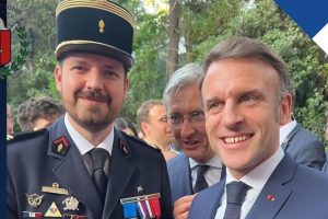 “Pompe France” estuvo presente en la recepción al Presidente de Francia, Emmanuel Macron