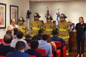 El CBS ofreció charla técnica base para licitación de nuevos uniformes estructurales