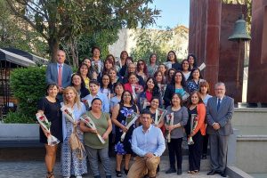 Los Bomberos de Santiago conmemoraron el Día Internacional de la Mujer con sus colaboradoras